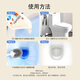Vegetable Garden Toilet Cleaning Spirit 500g*2 Toilet Toilet Cleaner Fragrant Decontamination, Sterilization and Urine Scale Toilet Cleaning Liquid Sunshine Orange