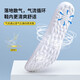 Bonnie Family 2 double-pack sports insoles for men's soft elastic shock absorption stations for a long time without adding thick running military training special insoles for women in summer