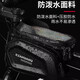 Bicycle hanging bag front beam bag road bike rainproof mobile phone storage bag suitable for Xide Sheng mountain bike three-dimensional touch screen hard shell bag - black 2