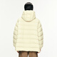 JNBY/Jiangnan Buyi Winter Down Jacket Women's Loose White Duck Down Hooded Lightweight Jacket Mid-Length 5O0C12160 748/Light Bean Yellow XS
