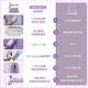 Midea Handheld Garment Steamer Steam Iron Home Iron Travel Wrinkle-Removal Steam Iron Flat Ironing Garment Iron All Purple