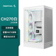 Jiuzhou Fengshen (DEEPCOOL) CH270, корпус с вертикальной задней заглушкой, белый/вертикальная вертикальная структура MATX/поддерживает материнскую плату с задней заглушкой/совместим с водяным охлаждением 360/блоком питания ATX