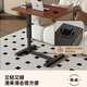 Whale Kun movable bedside table pneumatic lifting computer arbitrary table standing workbench desk home living room sofa side table