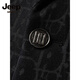 
JEEP SPIRIT large-size suit men's 2025 autumn and winter new style loose plus fat plus larger print handsome suit business casual jacket trend black 4XL 220-250Jin [Jin equals 0.5 kg]