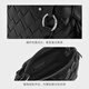 
CHARLES/KEITH25 Autumn New Product Braided Design Handheld Kelly Bag Crossbody Bag CK2-30701620 Noir Black M