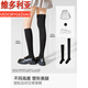 Victoria's style compression socks for women, long tube, strong compression, slimming, non-stretching, light shaping, over-the-knee cotton socks. Pressure calf combination, a dark gray + black combination, save 13 yuan, 2 pairs, one size fits all, pressure style, 35-39, beautiful leg shaping/non-constricting/no bone seams