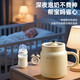 CHIGO health pot hot milk cup for one person health cup boiling camellia tea white fungus hot milk artifact small kettle office boiling cup hot milk cup 0.8L stand-alone smart model multi-function stew 0.8L