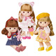 Mimiworld doll toy doll dress up doll girl play house toy children's toy girl birthday gift 3-6 years old