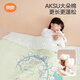 Liangliang (Liangliang) Baby Quilt Hypoallergene Herbst- und Winterkinder Quilt Kindergarten Quilt Nap Nap Newborn 7A Antibakterielles Quilt Puzzle Blaues Dünn Baumwolle [40G Frühlings- und Herbstquilt] 150*120 cm Cover Quilt (geeignet für 0-6 Jahre alt)