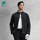 FILA Official Men's Woven Jacket 2025 Winter New Golf Sports Leisure Waterproof Jacket Dark Black-BK M 170/92A/M