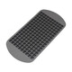 Sailoto small silicone efficient ice tray quick freezing fast ice cube mold ice cube mold small particle mold black