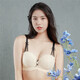 Purple Landi Breast Big Show Small Summer Thin Large Size Underwear Women's Push-Up Adjustable Bra to Shrink Secondary Breasts and Prevent Sagging Whitening-Skin 90F