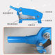 Manual shearing machine for cutting iron sheets, copper sheets, aluminum sheets, small cutting guillotine, license plate floor shears, factory press shears, hand-pressed 20 cm single-sided blade