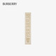 BURBERRY wool scarf logo decoration logo letter shield pattern thin fringe decoration beige 8109562