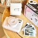 POPOTO instant camera one-time imaging MINI photo paper instant school gift camera commemorative ccd student camera Yunduo white instant + full accessories + 10 pieces of Fuji mini photo paper