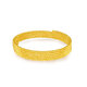 Yuanyang Jinlou pure gold 999 five-circle bouncy bead bracelet gold 5G fashion flash bracelet holiday birthday gift for wife five-circle bouncy bead bracelet net gold weight about 9.4g