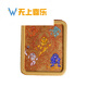 Supreme Joy Regong hand-painted golden Tanghuang God of Wealth and Five Gods of Wealth small thangka pendant pendant portable mineral pigment 45cm 4*5cm