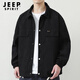 JEEP SPIRIT Jeep jacket men's winter velvet jacket men's windproof clothes versatile men's warm tops men's clothing