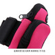Running mobile phone storage bag arm bag for men and women outdoor cycling sports large capacity arm bag key storage arm bag rose red same style for men and women