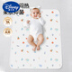 Disney (Disney) Class A pure cotton baby diaper pad waterproof and washable leak-proof diaper pad breathable newborn baby diaper pad 7A antibacterial and anti-mite-pure cotton double layer urine barrier Proboscis Elephant Pro Newly upgraded pro 70*100CM One pad with multiple uses