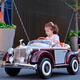 Jingxuan remote control car 3-6 years old passenger Rolls-Royce children's electric car classic car 1-6 years old male and female baby with remote pickup pickup police car model 14*55*65cm no gifts no four drive