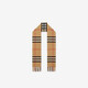 BURBERRY Gifts Scarves for Men and Women Checked Cashmere Scarf Collection Beige