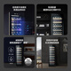 Haier 171-bottle red wine cabinet constant temperature large-capacity wine cellar wine cabinet home refrigerated ice bar electronic thermostatic cabinet refrigerator black