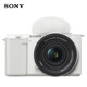Sony (SONY) ZV-E10K New Upgraded Standard Lens Kit White New Kit Lens E PZ 16-50mm F3.5-5.6 OSS II
