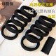 Ye Feili 10 high ponytail hair ropes are durable and do not hurt the hair. Threaded rubber band sewing hair ropes for women to tie their hair. High elastic hair ties.