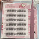 Eyelashes Korean girl group 3.0 girl group same style glue-free and no-removal U-shaped false eyelashes small sheets Korean moms commercial toilet paper glue-free 3.0 Korean girl group style 10 rows + golden feather tweezers
