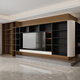 Quanyou (QUANU) Quanyou whole house customized overall bedroom wardrobe living room TV cabinet storage cabinet sideboard whole furniture cabinet customization 15 packages (the specific amount is subject to the design plan)