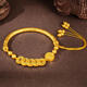 Lan Lian Five Emperors Qian Jiyan half-bracelet female five-way God of Wealth bracelet gold-clad silver copper coin braided gift bracelet for girlfriend