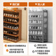 Wooden Shuangfu shoe rack simple home door multi-layer entry shoe cabinet living room small dormitory storage rack