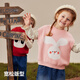 Betis children's knitted vest 2025 spring, autumn and winter new style boys and girls cartoon cute outer vest baby sweater