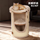 Huayuan Pet Equipment (hoopet) Cat Climbing Frame Household Small-sized Household Tree Hole Cat Nest All-in-one Multi-layer Double-layer Jumping Platform Sisal Bucket