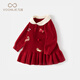 Fanhunting girl's dress, spring dress, fashionable skirt, children's knitted princess dress, birthday one-year-old baby dress, catch Zhou Chunqiu
