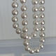 Ni Ni's same classic white Australian white pearl necklace high-end light luxury sweater 12mm pearls/about 50cm