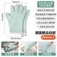 KINGXIAOJING German quality silicone heat-insulating anti-scalding gloves for kitchen, microwave, baking and oven, high temperature resistant, thickened and non-slip, spruce green, 2 pack, lightweight, flexible, unisex