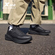 Xtep Backing Running Shoes Sports Shoes Men's Shoes Autumn and Winter New Waterproof Lightweight Shock Absorbing Rebound Anti-Slip Running Shoes Black