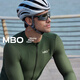 MBO summer men's long-sleeved cycling jersey C140 versatile road cycling top warm snow white L