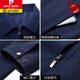 Pierre Cardin's new provincial and ministerial cadre jacket men's leadership cadre administrative business middle-aged and elderly dad jacket men A style navy blue - side pocket hidden zipper XL 180 size (recommended 146-160 Jin Jin equals 0.5 kg)