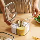 Home KATEI STORY Japanese moisture-proof seasoning box 4 combination seasoning jars sealed salt jar home kitchen storage seasoning box