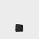 Charles/KEITH25 Autumn Nuevo producto trenzado Billetera corta Billetera CK6-10681212 Noir Black XXS