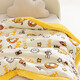 Children's Quilt Autumn and Winter Baby Beanie Quilt Pure Cotton Removable and Washable Kindergarten Winter Small Throw Blanket Universal for All Seasons Zoo A Version Cotton B Version Beanie Velvet 120*150 Quilt Cover + 2 Jin Jin equals 0.5 kg Soybean Quilt Core
