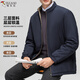 Woodpecker (TUCANO) jacket men's winter thickened cotton jacket middle-aged men's warm cotton jacket stand collar business casual top men's clothing