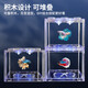 Trendy lifestyle electrical appliances lantern fish tank, fish tank + 2 lanterns (comes with colorful stones and aquatic plants)