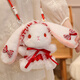 Yimei doll rabbit doll bag Lolita backpack messenger bag plush gift for girls birthday gift New Year gift