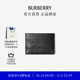 BURBERRY Gift Checkered Leather Card Holder