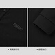 Heilan House (HLA) polo shirt men's light business classic series bottoming shirt men's autumn black 2R 3XL 190/104A recommended 182~196Jin Jin equals 0.5 kg