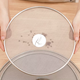 Yusenyi food-grade round oil-proof net stainless steel oil-proof net for frying vegetables and fish anti-oil explosion net oil-proof cover oil cover round 25CM